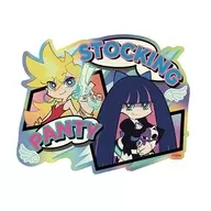 3.パンティ＆ストッキング プリズムトラベルステッカー 「New PANTY ＆ STOCKING with GARTERBELT」