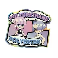 5.ポリエステル＆ポリウレタン プリズムトラベルステッカー 「New PANTY ＆ STOCKING with GARTERBELT」