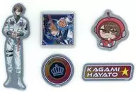 加賀美ハヤト メタルステッカーセット(5種セット) 「バーチャルYouTuber にじさんじ ROF-MAO UCHU PARTY! -4th Anniv.-(4th Anniversary)」