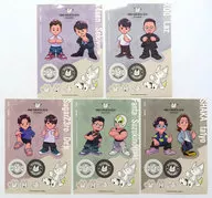 全5種セット オリジナルステッカー 「ZETA DIVISION×ローソン」 対象商品購入特典