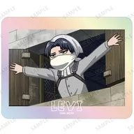リヴァイ ゆるコマ オーロラステッカー 「TVアニメ 進撃の巨人」