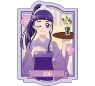 B.十六夜リコ(甘味処ver.) 描き下ろし ダイカットステッカー 「魔法つかいプリキュア!!～MIRAI DAYS～」