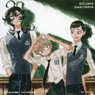 ジャケットイラスト スマホステッカー 「CD TVアニメ『SANDA』EDテーマ 崎山蒼志/ダイアリー」 応援店購入特典
