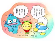 コジコジ＆ハンギョドン＆あひるのペックル 「トレーディングアクリルステッカー コジコジ×サンリオキャラクターズ」