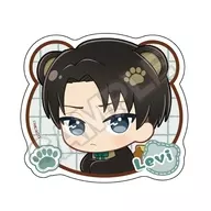 リヴァイ ぬいぴ～すふれんず はらぺこくま ステッカー 「進撃の巨人」