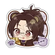 ハンジ・ゾエ ぬいぴ～すふれんず はらぺこくま ステッカー 「進撃の巨人」