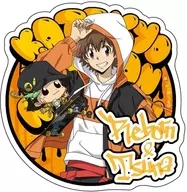 リボーン＆沢田綱吉 ストリートファッション ステッカー 「家庭教師ヒットマンREBORN!」