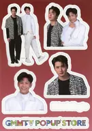 クリス(ピーラワット・シェーンポーティラット)＆シントー(プラチャヤー・レァーンロード) POPUP!!シールシート 「GMMTV POPUP STORE」