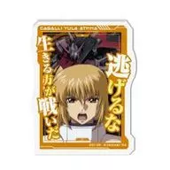 カガリ・ユラ・アスハ(台詞有り) 「モバイルステッカーコレクション 機動戦士ガンダムSEED BATTLE DESTINY」