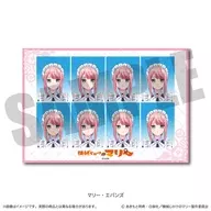 A.マリー・エバンズ 証明写真風ステッカー 「機械じかけのマリー」