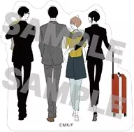 C.大野紬＆宇喜田煌成(後ろ姿ver.) モバイルステッカー 「つむぎくんのさきっぽ」