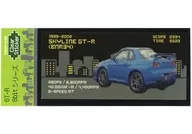 SKYLINE GT-R (BNR34) クリアステッカー 「NISSAN 8Bitシリーズ」