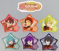 オーディション VS GOURMET -Second piece- ステッカーセット 「あんさんぶるスターズ!! 【4piece】＆【メガストリーム】 POP-UP SHOP in AKIHABARA」