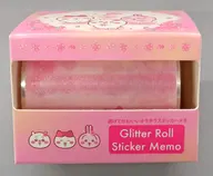 サクラ グリッターロールステッカー Sakura Pinkシリーズ 「ちいかわ」
