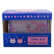 ヨザクラ グリッターロールステッカー Sakura Pinkシリーズ 「ちいかわ」