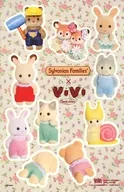 集合 ステッカー 「シルバニアファミリー」 ViVi 2026年1月号綴じ込み付録