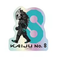 怪獣8号 ちびとこ オーロラステッカー 「怪獣8号」