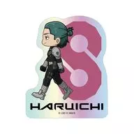 出雲ハルイチ ちびとこ オーロラステッカー 「怪獣8号」