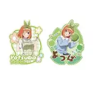 4.中野四葉 トラベルステッカーセット 「五等分の花嫁*」