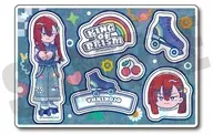 B.太刀花ユキノジョウ ホログラムステッカーシート にゅ～とろ 「KING OF PRISM -Your Endless Call- み～んなきらめけ!プリズム☆ツアーズ!」