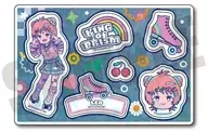 F.西園寺レオ ホログラムステッカーシート にゅ～とろ 「KING OF PRISM -Your Endless Call- み～んなきらめけ!プリズム☆ツアーズ!」
