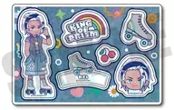 P.黒川冷 ホログラムステッカーシート にゅ～とろ 「KING OF PRISM -Your Endless Call- み～んなきらめけ!プリズム☆ツアーズ!」