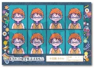 D.十王院カケル 証明写真風ステッカー にゅ～とろ 「KING OF PRISM -Your Endless Call- み～んなきらめけ!プリズム☆ツアーズ!」