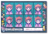 F.西園寺レオ 証明写真風ステッカー にゅ～とろ 「KING OF PRISM -Your Endless Call- み～んなきらめけ!プリズム☆ツアーズ!」