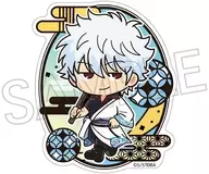 坂田銀時 切り絵シリーズ ステッカー 「銀魂」