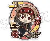 沖田総悟 切り絵シリーズ ステッカー 「銀魂」