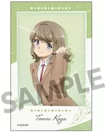 古賀朋絵 インスタントフォト風ステッカー 「青春ブタ野郎はサンタクロースの夢を見ない」