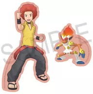 オーバ＆ゴウカザル バディーズ ダイカットステッカーセット 「ポケモンマスターズ EX」