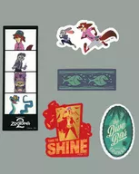 セットE(TIME TO SHINE他) ステッカーセット 「Happyくじ ズートピア2」 K賞