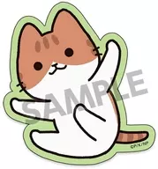 チャトラ アクリルステッカー 「うごく!ねこむかしばなし」