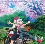 ヨーコ＆アイリ アニメジャケット絵柄ステッカー 「CD 終末ツーリング Conton Candy / Touring[期間生産限定盤]」 封入特典