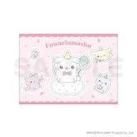 B.集合 ハーフカットステッカー 「ふわりんましゅ」