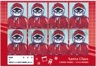 サンタクロース れとぽぷ 証明写真風ステッカー 「SANDA」