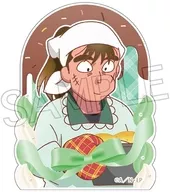 中在家長次 ステッカー スイーツ作りの段 「忍たま乱太郎」