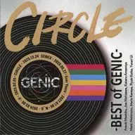 GENIC ロゴステッカー 「CD CIRCLE -BEST of GENIC-」 対象店舗購入特典