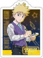 04.花沢輝気 ホログラムステッカー Ver. ラウンジカフェ 「モブサイコ100 III」