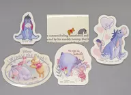 セットE(イーヨー/他) ステッカーコレクション 「一番くじ くまのプーさん Cozy Winter Days」 J賞