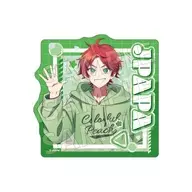 じゃぱぱ(カラフルピーチ) プリズムトラベルステッカー からぴちピクニック