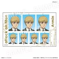 アルミン・アルレルト 証明写真風ステッカー 「進撃の巨人」