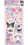マイメロディ＆クロミ＆マイスウィートピアノ ファッションコーディネートシール ピアノ柄 「サンリオキャラクターズ」