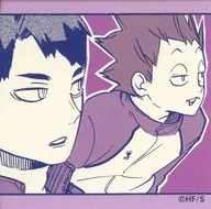 牛島若利＆天童覚 「ハイキュー!! スクエアステッカーコレクション 第2弾」