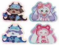 でびでび・でびる＆ルンルン(パジャマ) ステッカーセット(4枚セット) 「バーチャルYouTuber にじさんじ でびるんぱ～てぃ～」