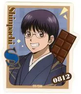 志村新八 「新劇場版 銀魂 -吉原大炎上-×animatecafe トレーディングステッカー」