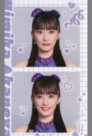 茜屋日海夏 証明写真風ステッカー 「i☆Ris 13th Anniversary Live -TITLE MATCH- 開催記念ラッフルくじ」 10連特典