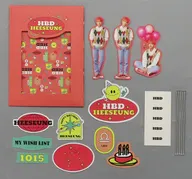 ヒスン デコステッカーセット ENHYPEN HEESEUNG’S BIRTHDAY OFFICIAL MERCHANDISE(2022)