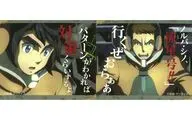 三日月＆ノルバ(対策/流星号) 「機動戦士ガンダム 鉄血のオルフェンズ×animatecafe トレーディング名言ステッカーセット(2枚1組)」